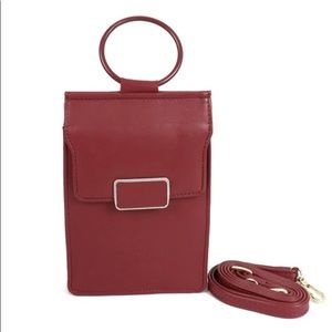 Burgundy Multipurpose Wallet Bag